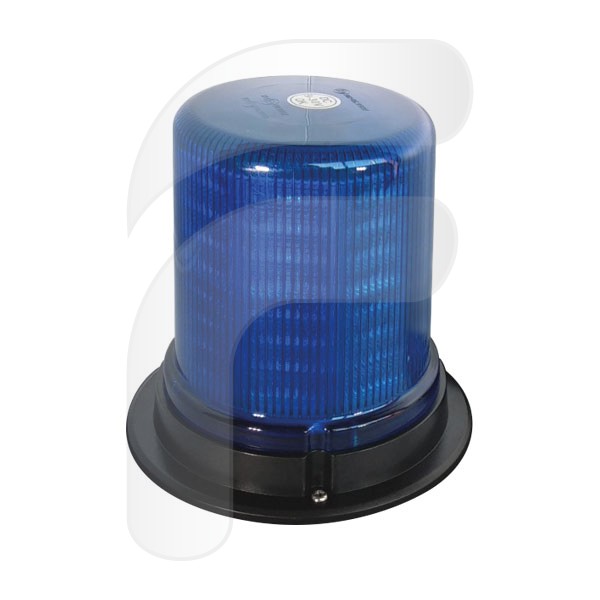 ROTATIVO 128LED R65 TORNILLOS AZUL 9/30V FA101320